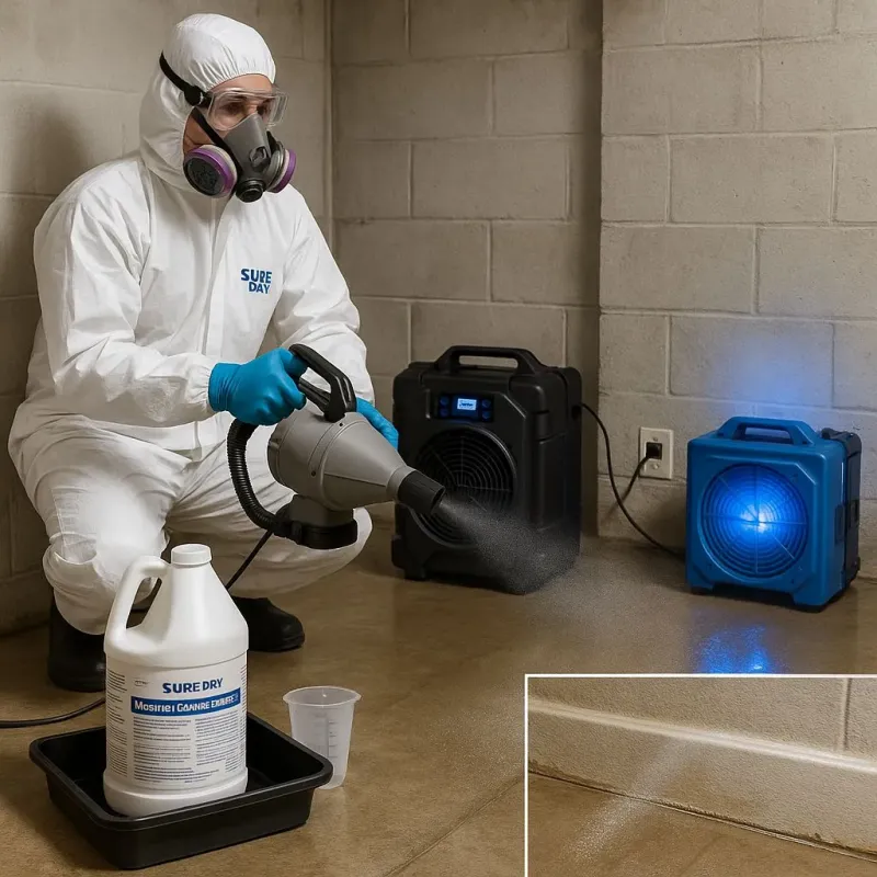 Sanitization and Odor Removal process in Wesson, MS