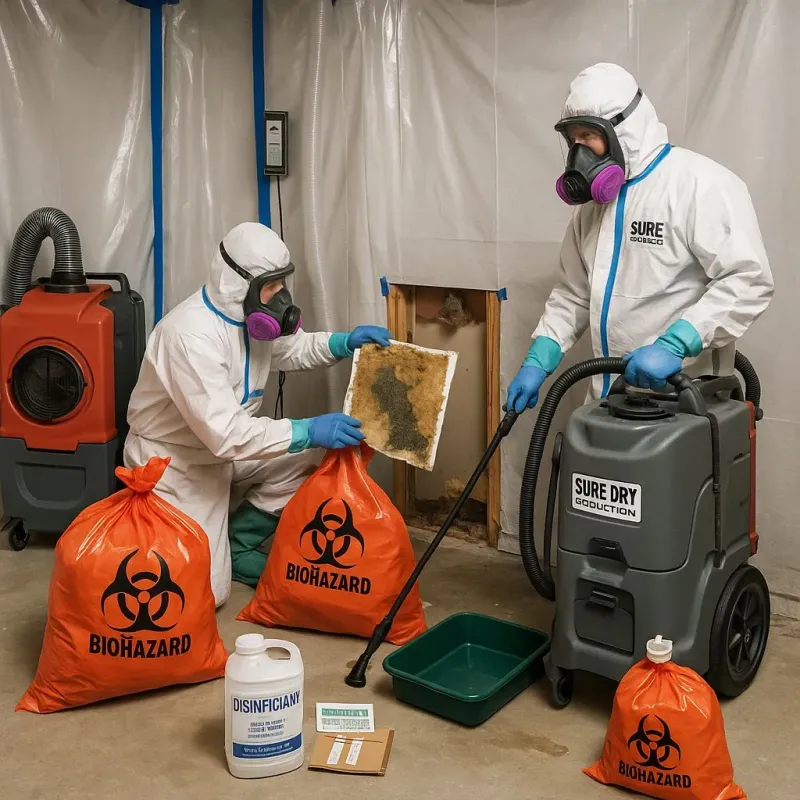 Contaminated Water Handling Protocols process in Wesson, MS